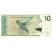 P28f Netherlands Antilles - 10 Gulden Year 2012